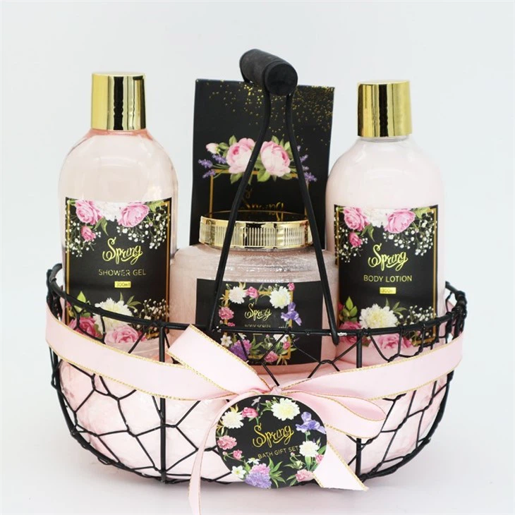 bath gift basket set for women-1